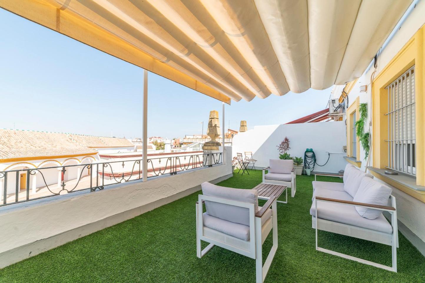 Trendy Penthouse By The Bullring Apartamento Sevilha Exterior foto